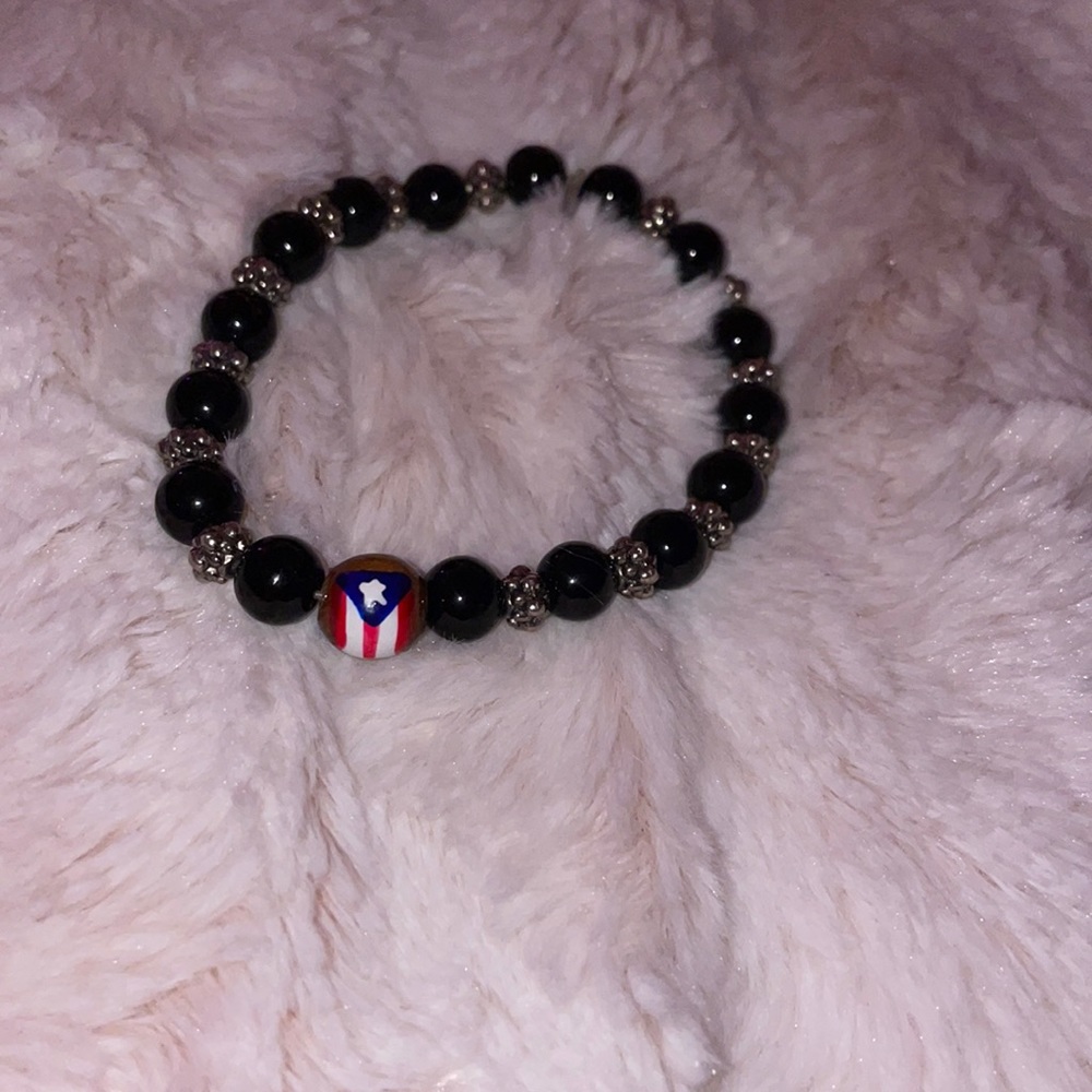 puerto rican beaded bracelet.